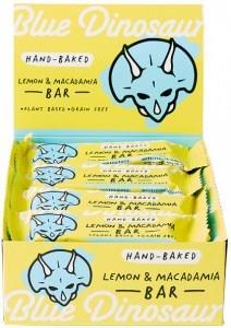 Blue Dinosaur Lemon & Macadamia Bars 12x45g