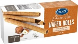 Eskal G/F Wafer Rolls Hazelnut Cream 100g
