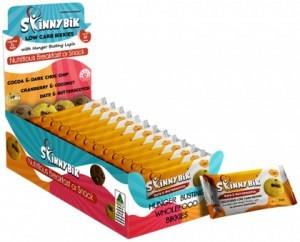 SKINNYBIK Biscuits Date & Butterscotch (2 x 15g) x 18 Display