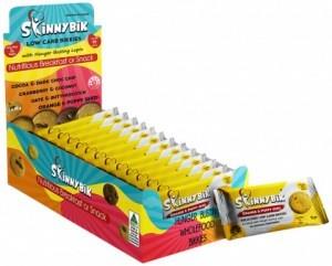 SKINNYBIK Biscuits Orange & Poppyseed (2 x 15g) x 18 Display