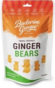 Buderim Ginger Ginger Bears 175g