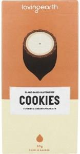 Loving Earth Cookies White Chocolate 11x80g