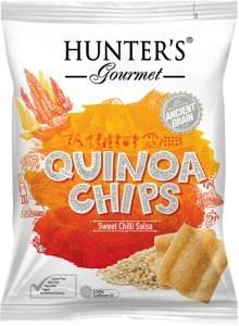 Hunter's Gourmet Quinoa Chips Sweet Chilli Salsa G/F 75g