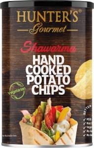 Hunter's Hand Cooked Potato Chips Shawarma 150g
