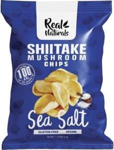 Real Naturals Shiitake Mushroom Chips Sea Salt 12x32g