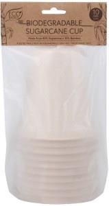 Eco Basics Biodegradable Sugarcane Cup - 10pcs