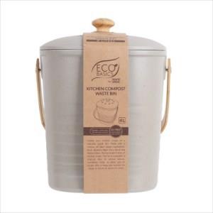 Eco Basics Compost Kitchen Waste Bin - 4L Granite