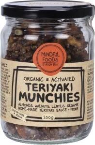 Mindful Foods Teriyaki Munchies Organic & Activated 200g