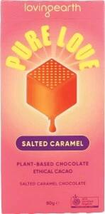 Loving Earth Salted Caramel Chocolate 11x80g