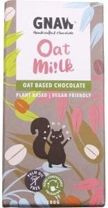 Gnaw Chocolate Handcrafted Oat Mi!lk Chocolate 12x100g