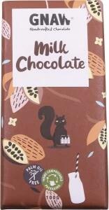 Gnaw Chocolate Handcrafted Milk Chocolate 12x100g
