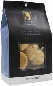Byron Bay White Choc Chunk Macadamia G/F 150g