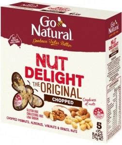 Go Natural Nut Delight Snack Bars G/F 5x35g