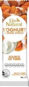 Go Natural Yoghurt Almond and Apricot Bars 16x40g