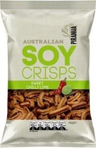 Piranha Soy Crisps Sweet Chilli Lime 100g