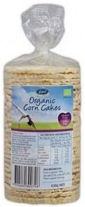 Eskal Organic Corn Cakes 120g