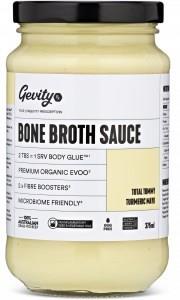 Gevity Rx Bone Broth Sauce Total Tummy Turmeric Mayo G/F 375ml