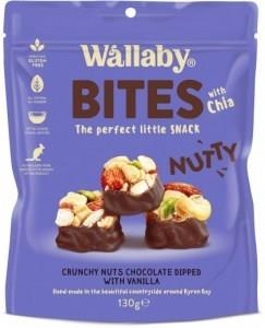 Wallaby Nutty Bites with Chia Vanilla G/F 130g