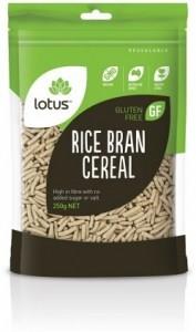 Lotus Rice Bran Cereal 250gm