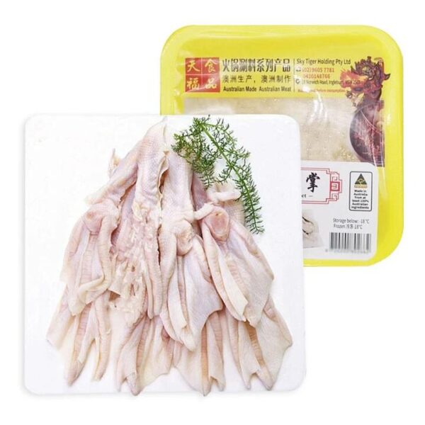 Tianfu Boneless Frozen Duck Feet, 100g