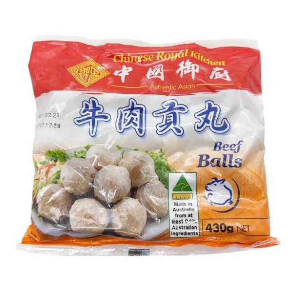 [Frozen] China's Royal Kitchen Beef Meatballs 430g