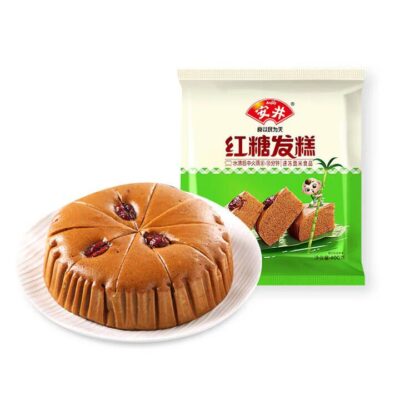Anjoy Frozen Brown Sugar Sponge Cake - 400g