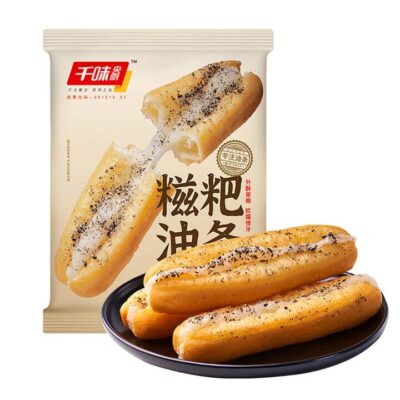 Qianwei Central Kitchen Frozen Glutinous Rice Stick with Fried Dough - 284g