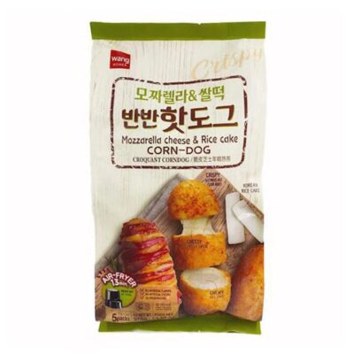 [Frozen] Wang Crispy Cheese Rice Cake Hot Dogs, Pack of 5, 375g