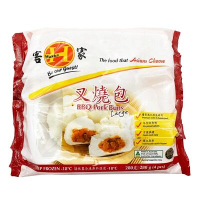 [Frozen] Hakka Char Siu Bao (BBQ Pork Buns) 4pcs 280g