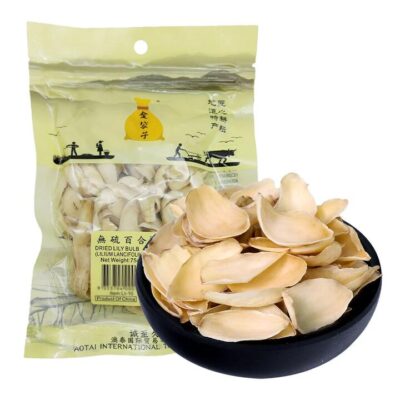 Golden Pouch Brand Unsulphured Lily Bulbs 75g