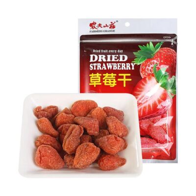 Farmers Grange Dried Strawberries 82g