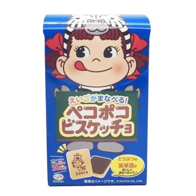 Fujiya Peko Peko Chocolate Sandwich Biscuits, Random Colours, 42g
