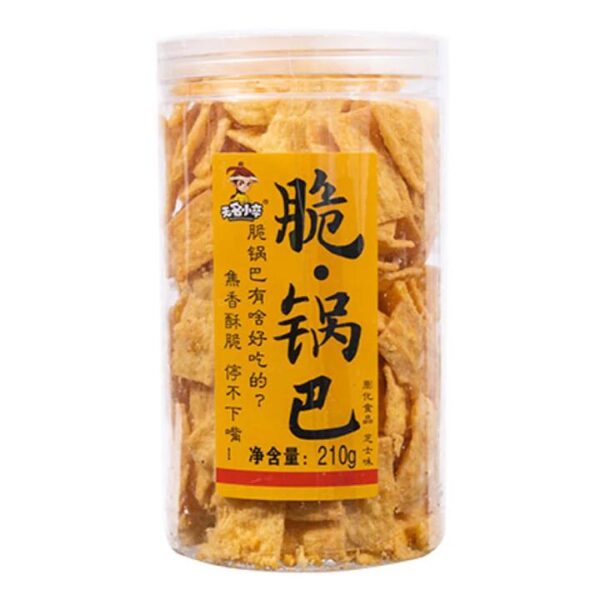 WuMingXiaoZu Crispy Rice Crackers Cheese Flavor 210g