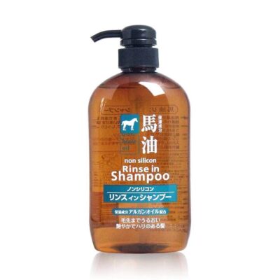 Kumano Fats and Oils Horse Oil 2-in-1 Shampoo and Conditioner 600ml