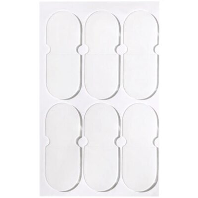 FaSoLa Transparent Elf Ear Stickers - 12 Pairs