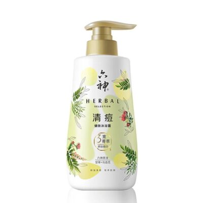 Liu Shen Acne Clearing & Skin Health Shower Gel with Licorice & Purslane, 450ml