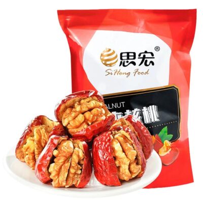SiHong Red Dates Stuffed with Walnuts - 208g