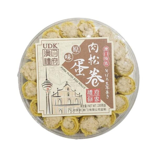 Macau Li Fu Original Pork Floss Egg Rolls - 230g