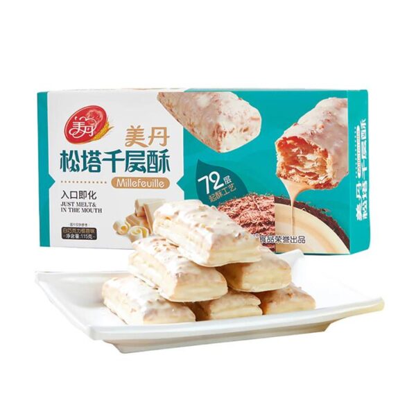 Meidan White Chocolate Coconut Millefeuille - 115g