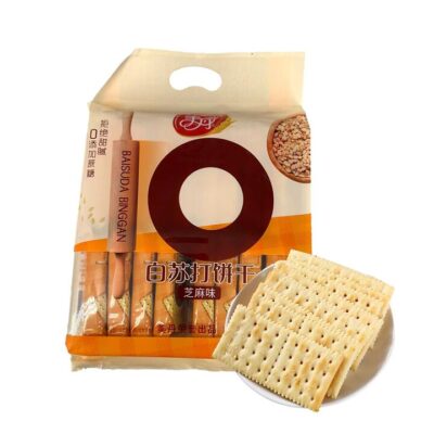 Meidan White Soda Crackers with Sesame Flavor - 388g