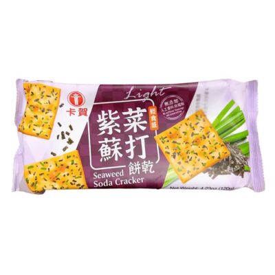 Kaho Seaweed Soda Crackers - 120g