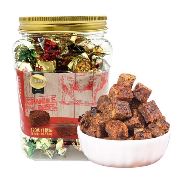 Jinyu Thick-Cut Beef Cubes - Assorted Flavors, 120g