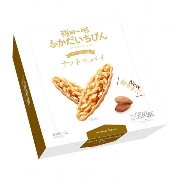 Fukada Ichibin Original Flavor Nut Pastry - 72g
