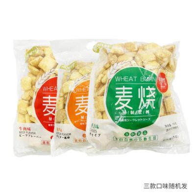 Liyang Village Wheat Burn Snacks - Assorted Flavors (Chives, Beef, Lobster) - 430g