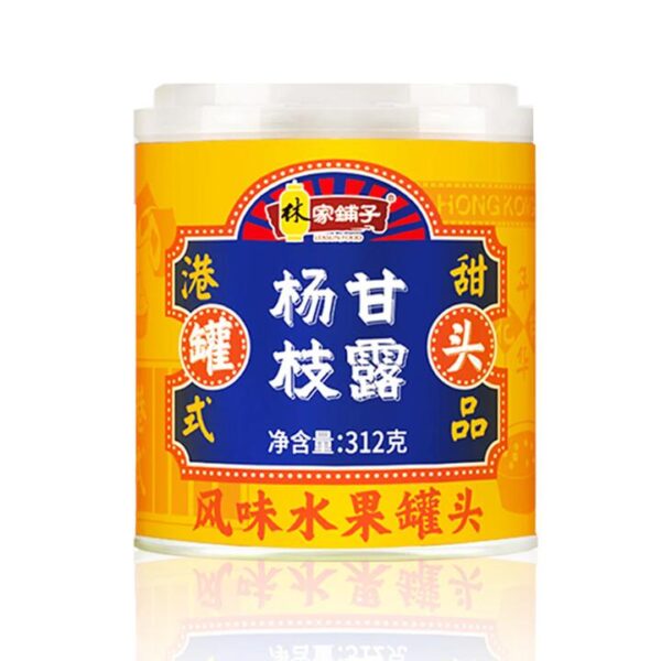 Linjia Puzi Mango Pomelo Sago Flavored Fruit Can - 312g