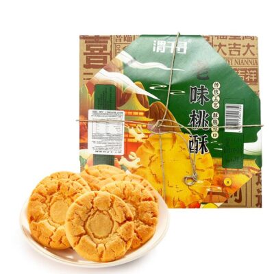 Weiqianxun Traditional Peach Crisp Cookies - 408g