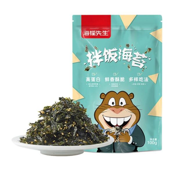 Mr. Beaver Seasoned Seaweed for Rice - 100g