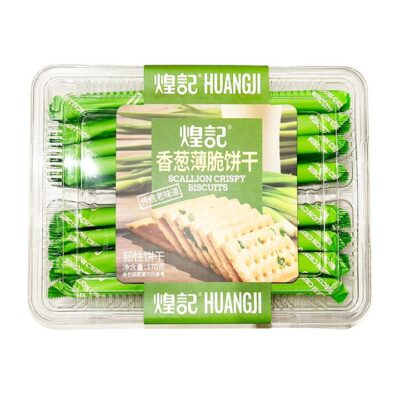 Huangji Scallion Crispy Biscuits - 170g