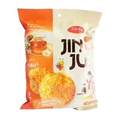 Richy Honey Flavored Rice Crackers - 120g
