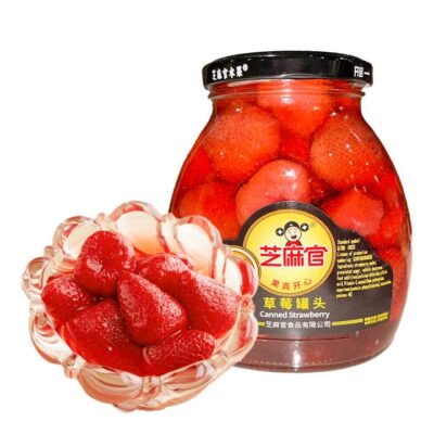 Zhima Guan Canned Strawberries - 700g